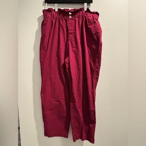 LOFT Outlet High Rise Straight Leg Pants – Size L